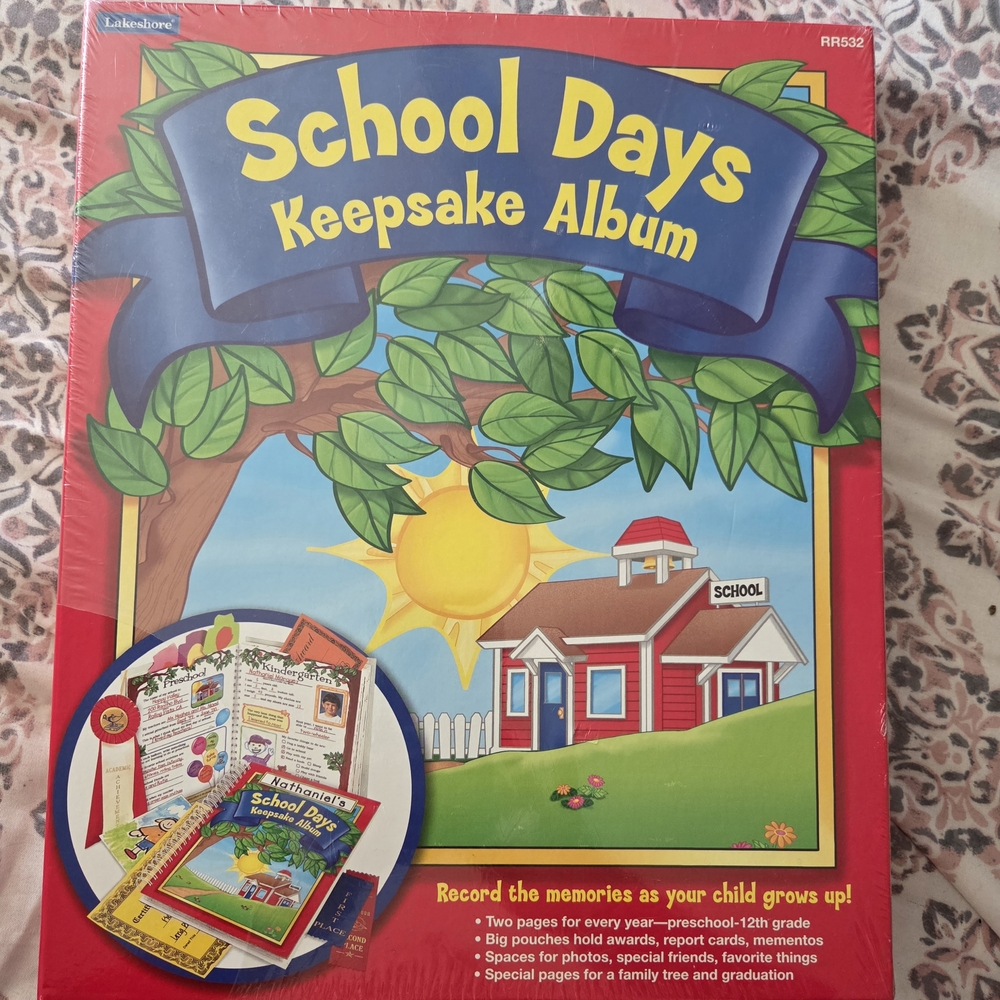 Lakeshore School Days Keepsake Album - Colorful Design